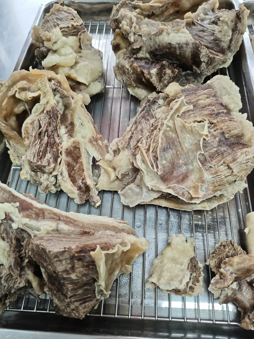 广东湛江,开发区源丰市场旁边的雷州牛腩店,原味,新鲜