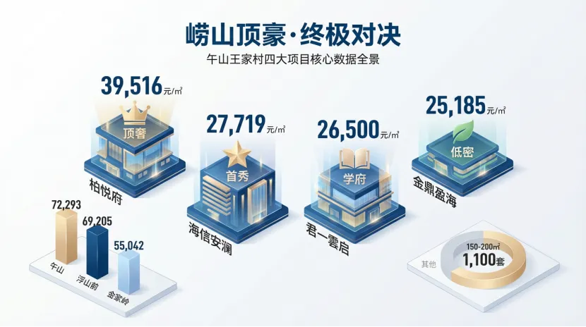 顶豪“四国杀”:崂山高端市场迎终极对决