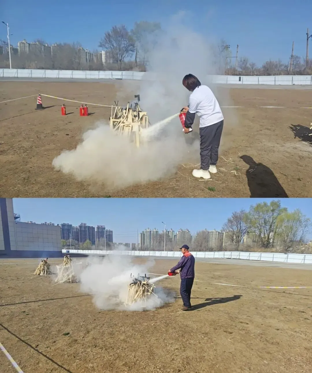 以学筑防 以练护航|中国供销农产品抚顺市场开展消防安全专项培训