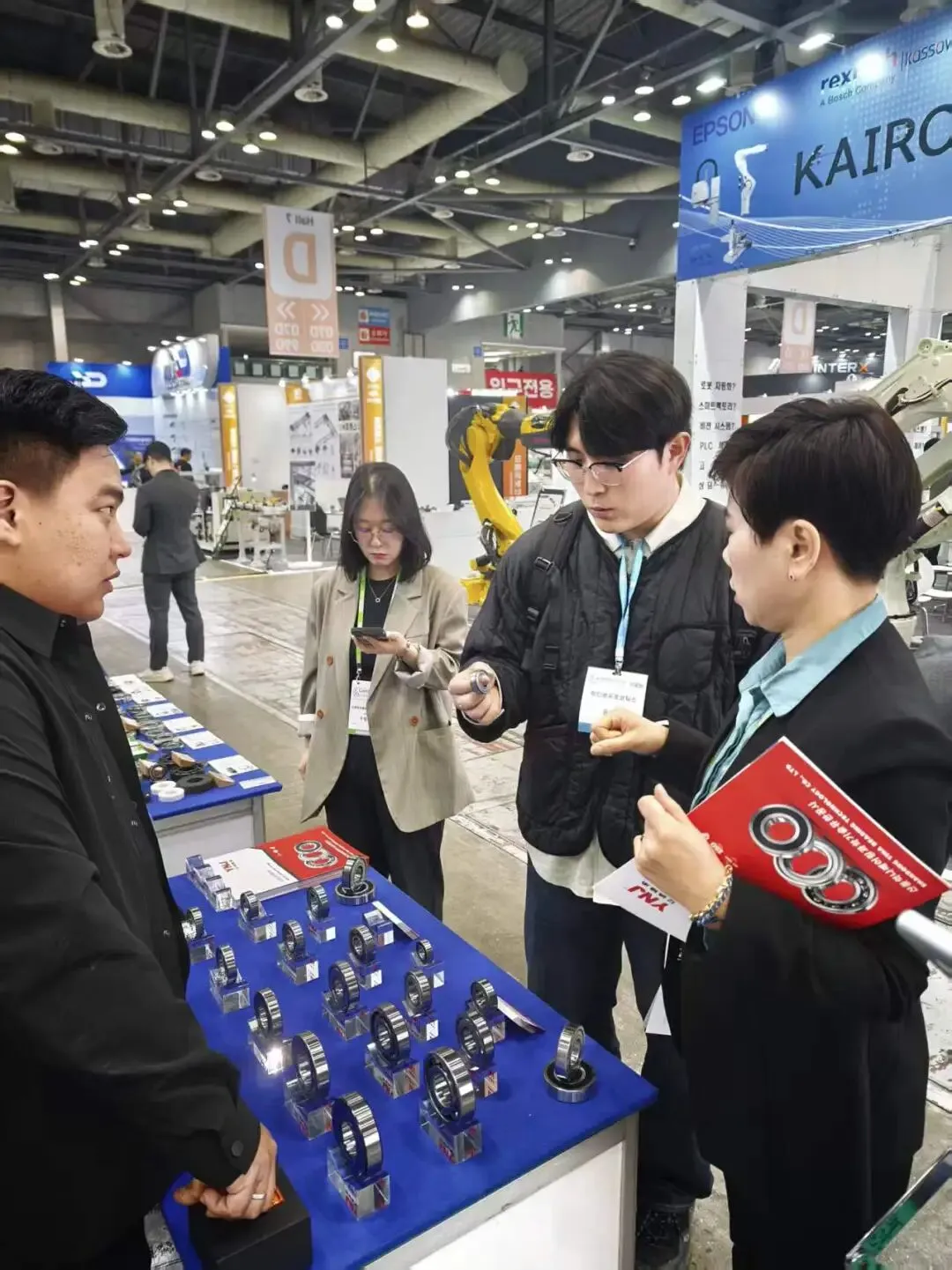 出海拓市场,聚力谋发展!临清市轴承进出口贸易促进会赴韩参展