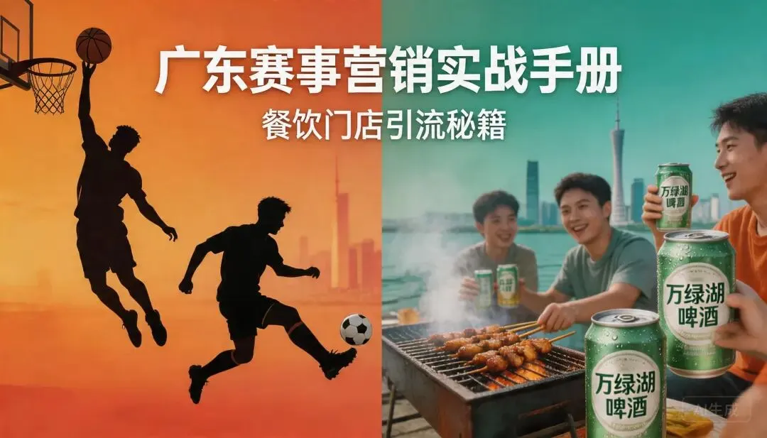 广东赛事营销实战手册:餐饮门店如何借＂粤BA＂和＂粤超＂引流变现