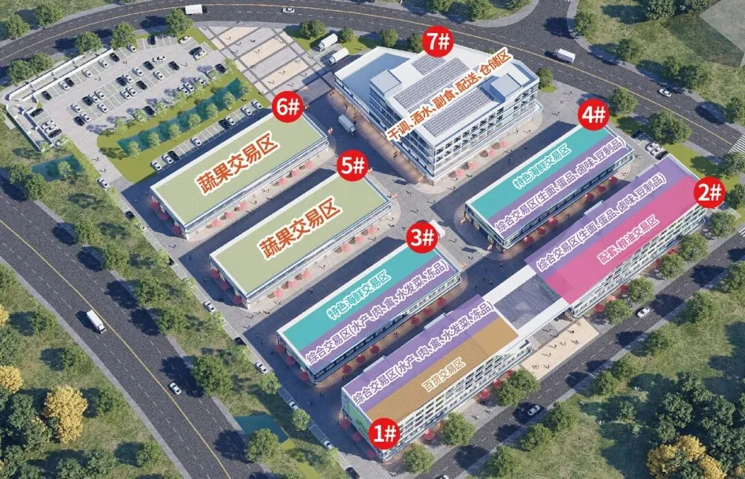 藏不住了!三门这座智慧农批市场,改写县域流通新格局