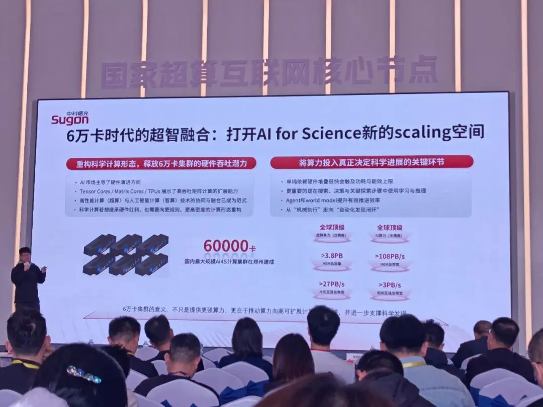 AI4S市场开闸,中科曙光占位起跑线内侧