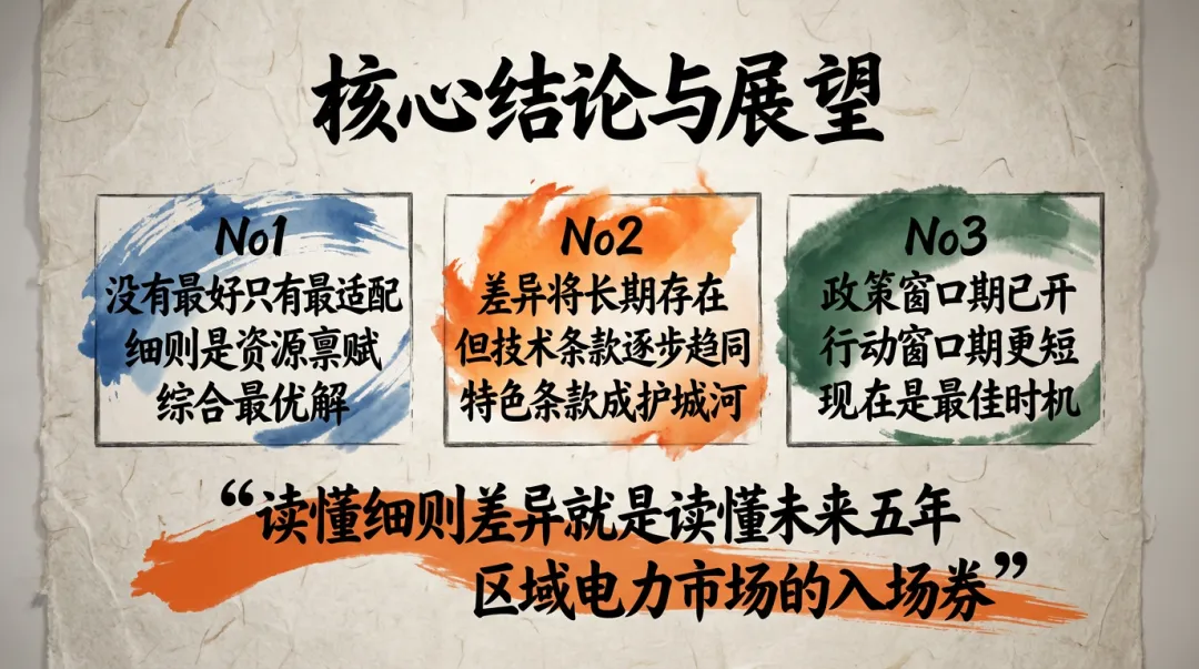 【图解】全国中长期市场规则与主要省份中长期落地规则对比