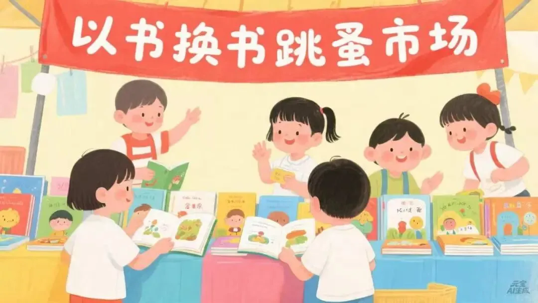 【邀请函】“以书换书”跳蚤市场——我的旧书,你的新朋友