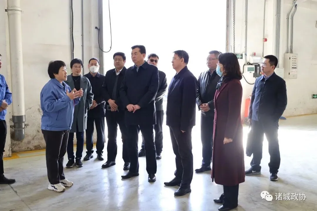 潍坊市市场监管局党组书记、局长刘英杰带队到我市调研生物医药产业发展情况