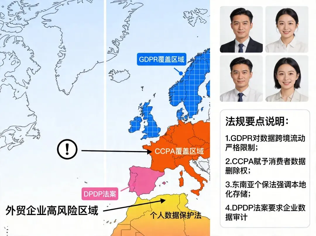 海外社媒获客合规指南:GDPR、CCPA下的运营红线与应对策略