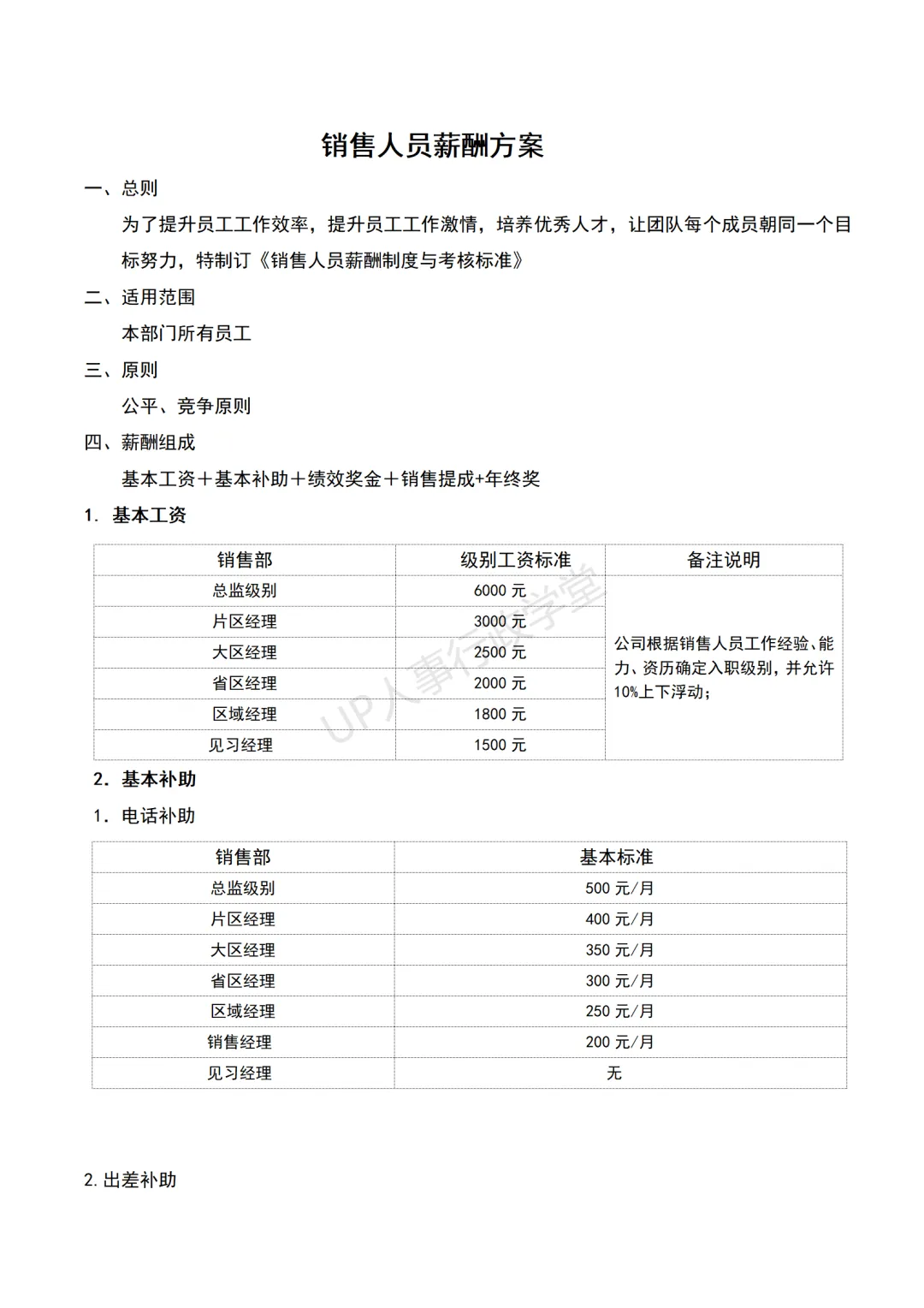 销售人员提成方案.doc