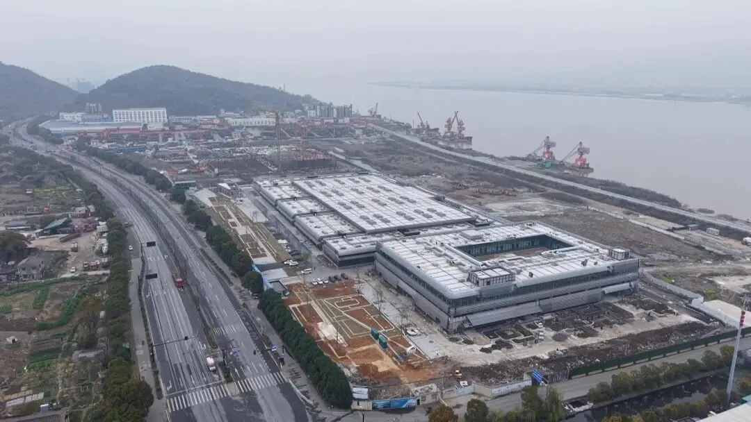 椒江渔都小镇新进度!市场与停车楼区块即将投用