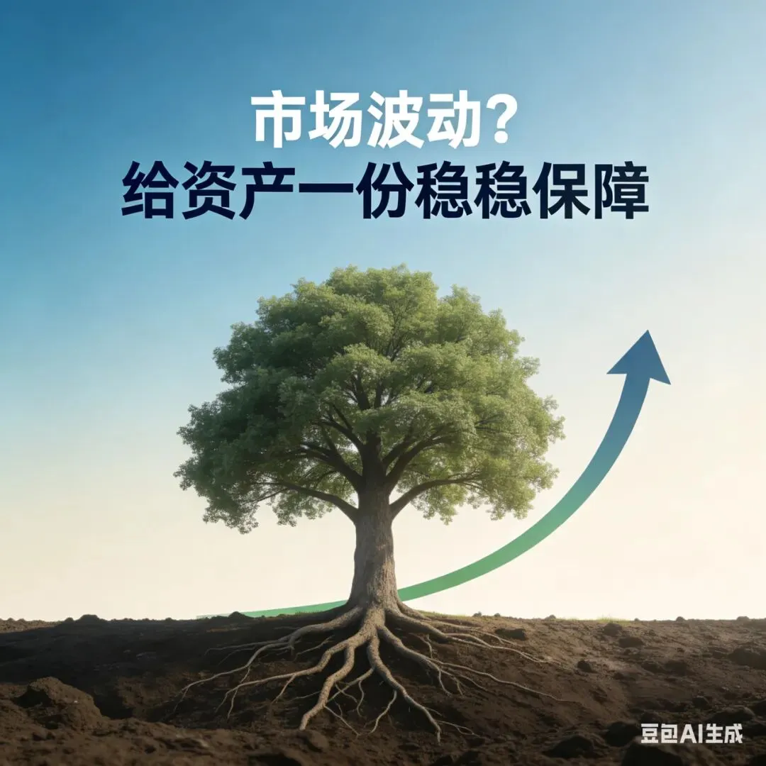 市场波动难安心?增额终身寿险,给资产一份稳稳的安全感