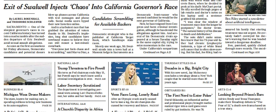 每日英文纽约时报|美能源市场拉锯:战争溢价与停火预期博弈