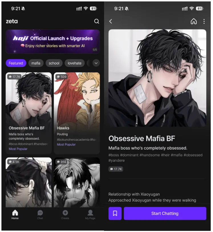 韩国AI社交应用市场观察:Zeta与Crack的百万美元月流水之路