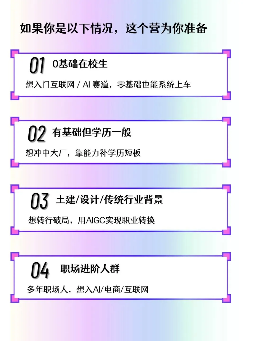 AIGC营7.0 | AIGC求职市场火热,入局成为AI赋能的超级个体
