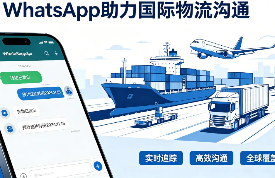 火柴AI WhatsApp营销功能结合国际物流破局方案