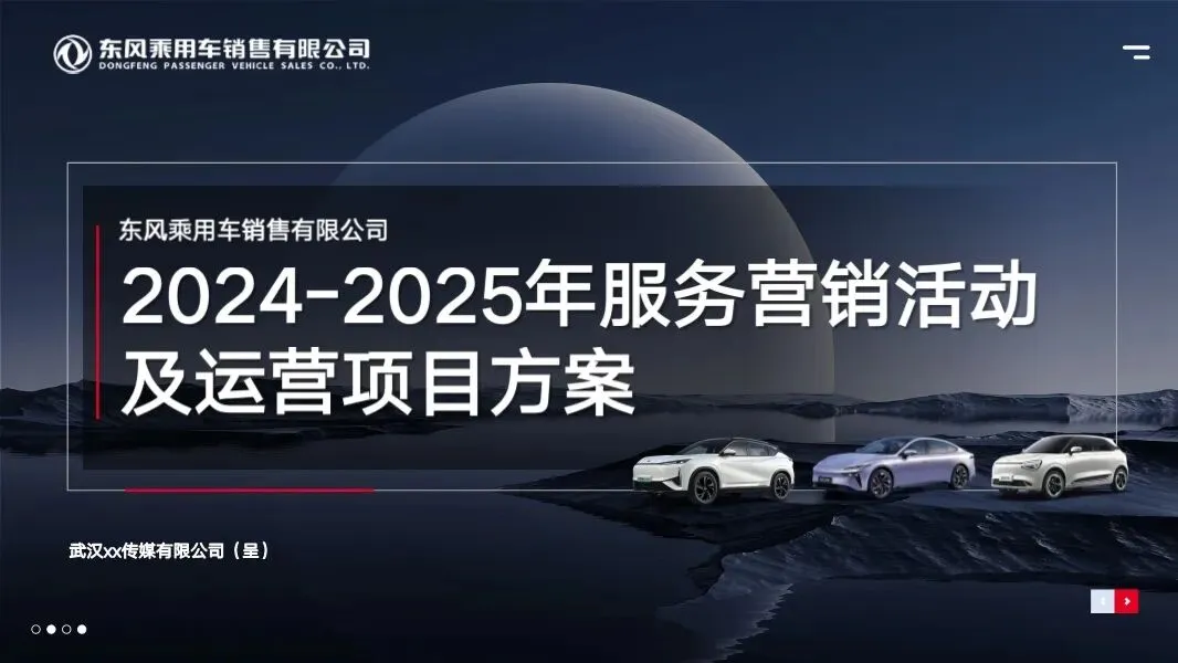 东风汽车年度区域营销全案,260P太全了!