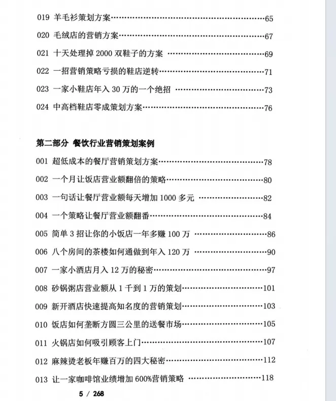 绝版读书群更新:【实体店绝密营销手册】