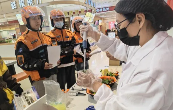 食品安全|市市场监管局:开展网络餐饮食品安全“你点我检 你送我检”活动