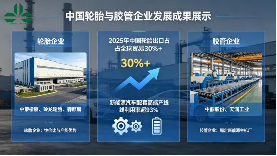 2026年全球轮胎与橡胶胶管市场格局、进出口趋势分析