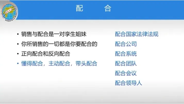 《销售配合与带动》–银城老师