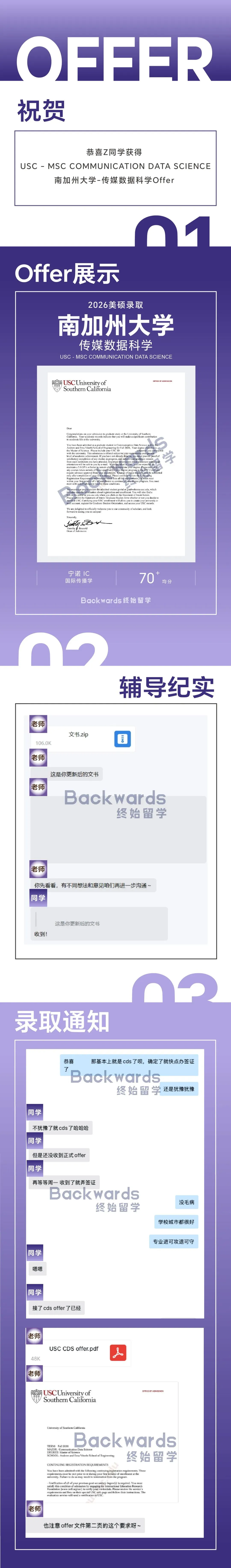 市场营销+数据科学王炸组合!南加州传媒数据科学拿下|恭喜宁诺IC国际传播同学录取USC CDS|涵盖数据科学 AI 数字 用户体验等课方向