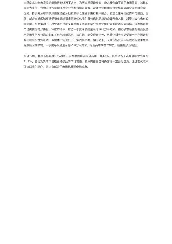 2026年第一季度北京房地产市场回顾