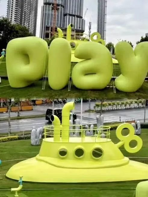 【品牌雕塑美陈】美陈雕塑市场规模破500亿:中小企业的机会在哪里?& 十五款城市潮流IP美陈装置