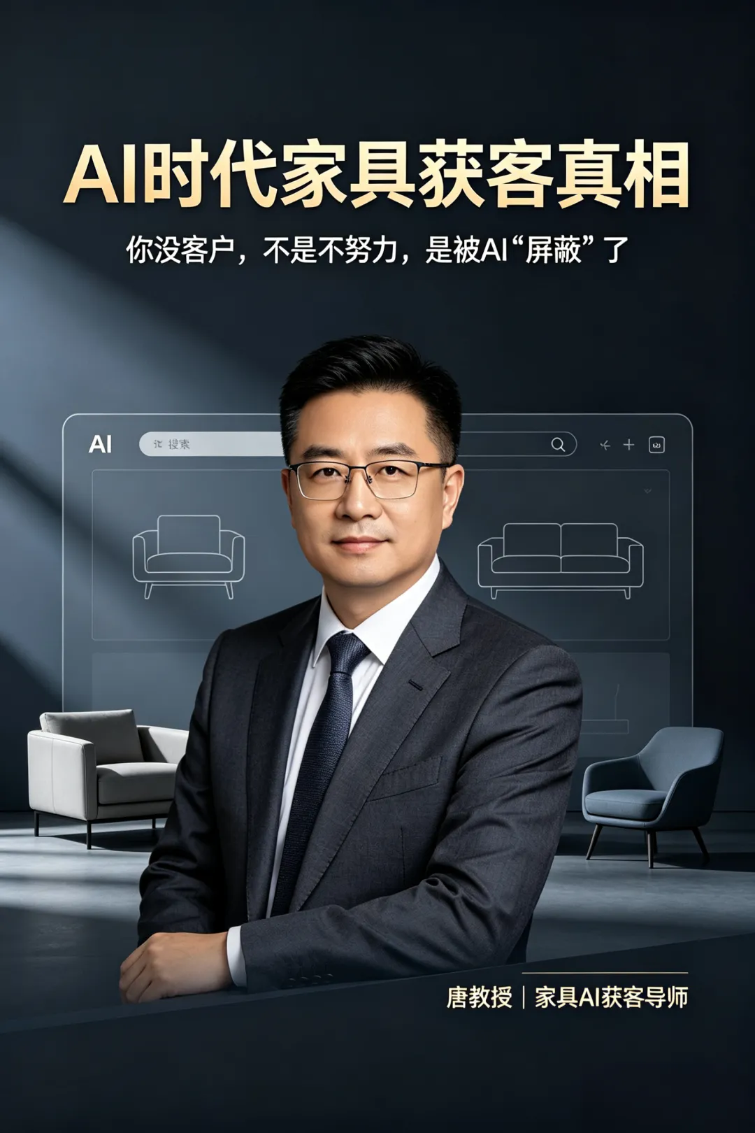 AI时代家具获客真相:你没客户,不是不努力,是被AI“屏蔽”了