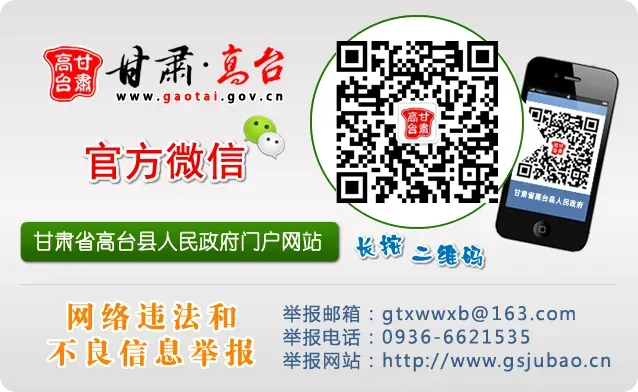高台县市场监督管理局关于制止和防范非法集资广告的提醒告诫书
