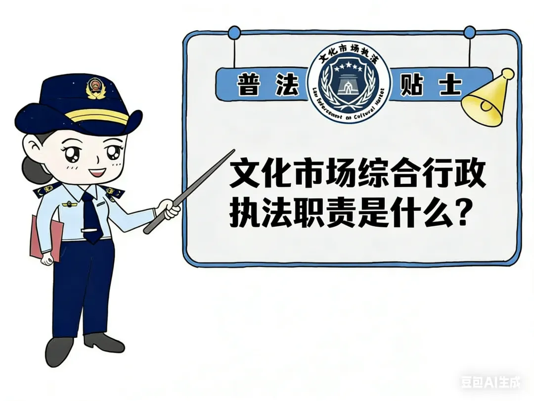 【文旅普法】文化市场综合执法知多少