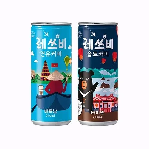 一年卖4亿罐!这罐蓝色咖啡,统治韩国市场28年