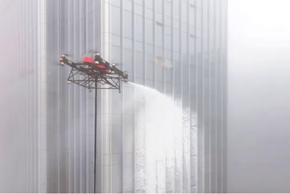 系留无人机消防车:实战演练&海外市场双突破