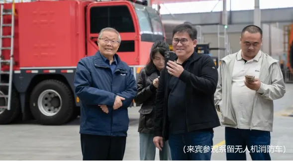 系留无人机消防车:实战演练&海外市场双突破