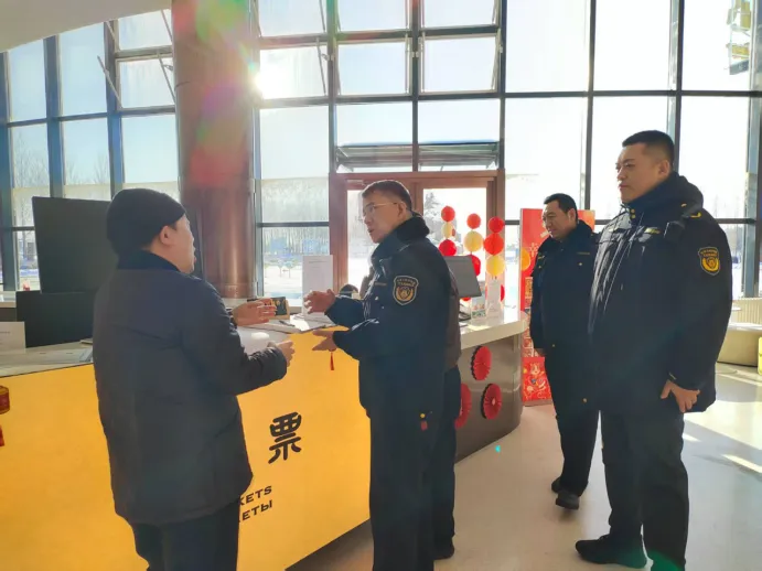 饶河县文化市场综合行政执法大队开展文旅场所安全专项检查