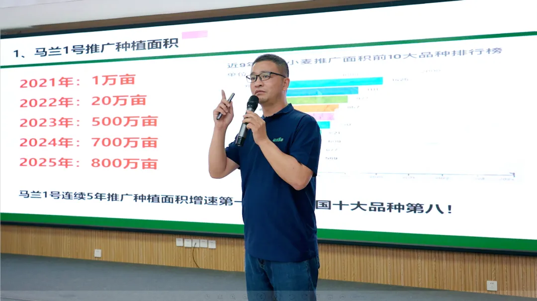 四新助农 麦向丰收 | 马兰1号盐山市场启动大会圆满成功