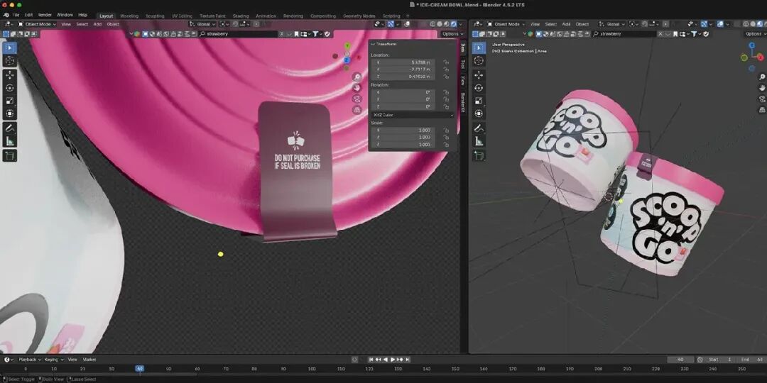Scoop’n’Go – 包装与零售营销