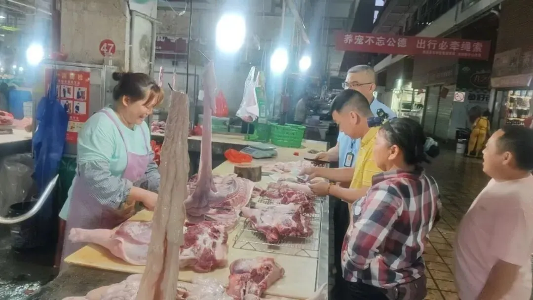 重拳治私宰,联合封猪肉——我司配合市场监管局查封一起非法私宰猪肉