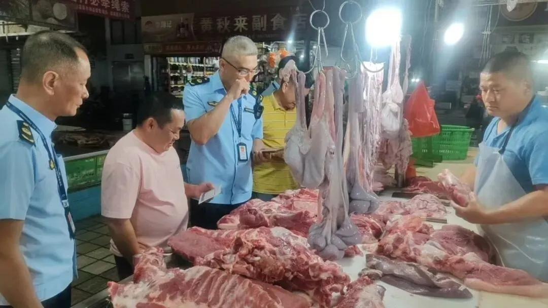 重拳治私宰,联合封猪肉——我司配合市场监管局查封一起非法私宰猪肉