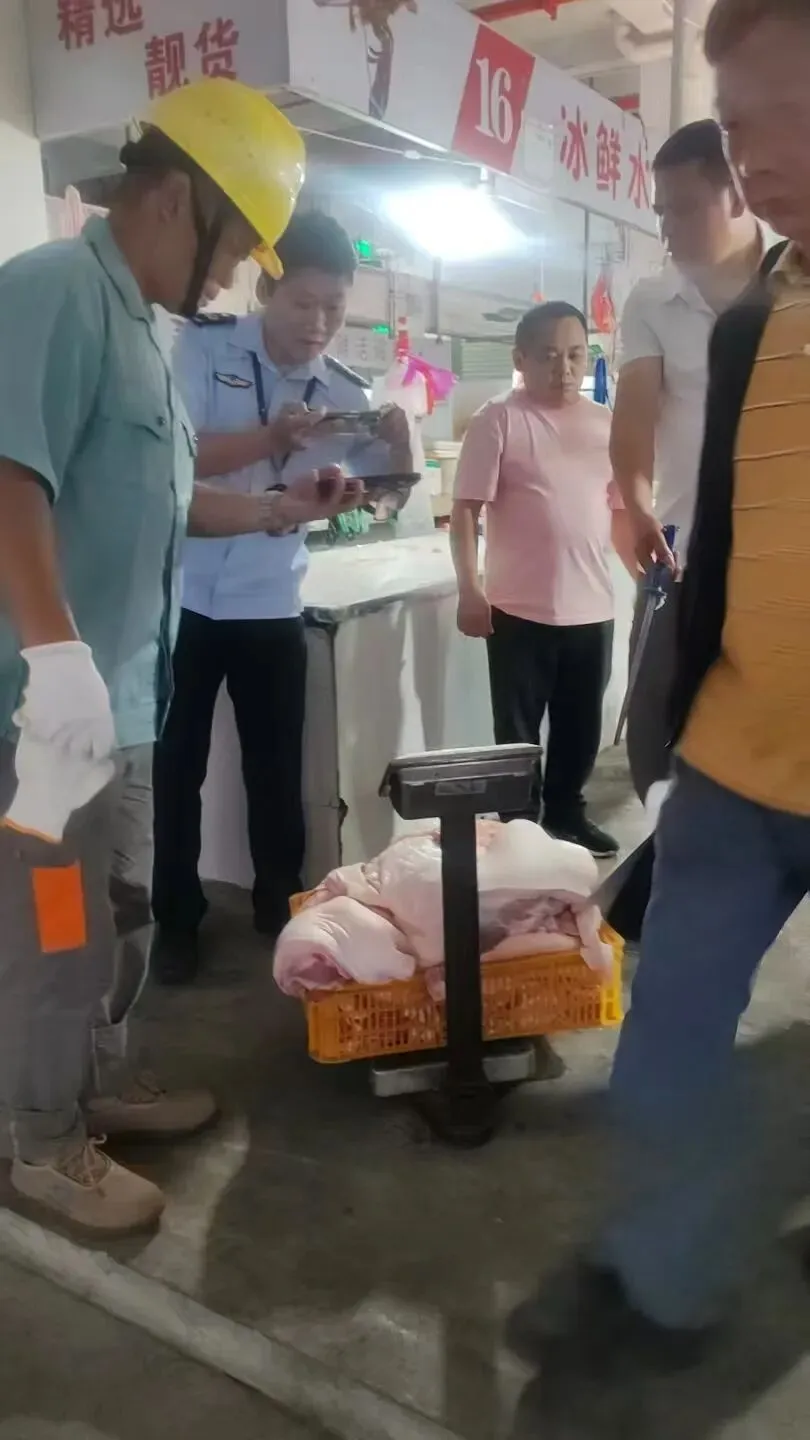 重拳治私宰,联合封猪肉——我司配合市场监管局查封一起非法私宰猪肉