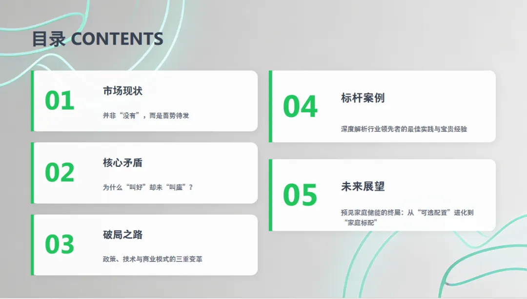 光伏储能 | 分布式家庭光伏储能系统-市场现状、挑战与未来展望