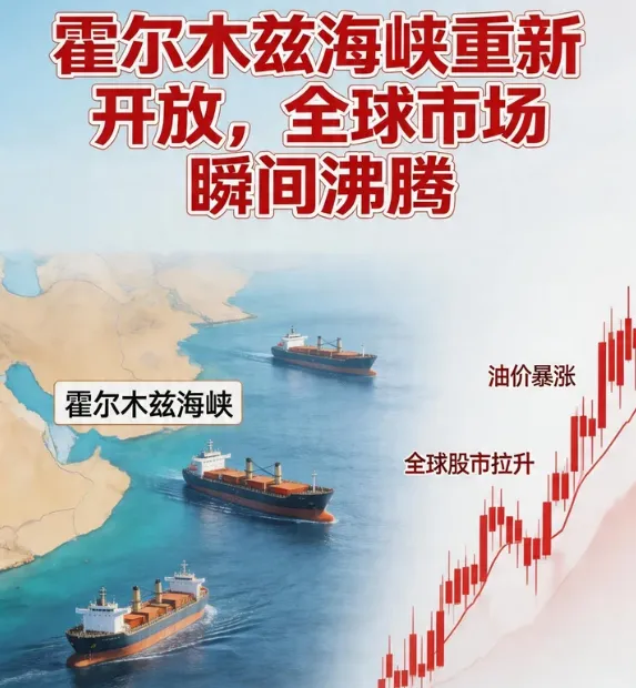 霍尔木兹海峡重新开放,全球市场瞬间沸腾