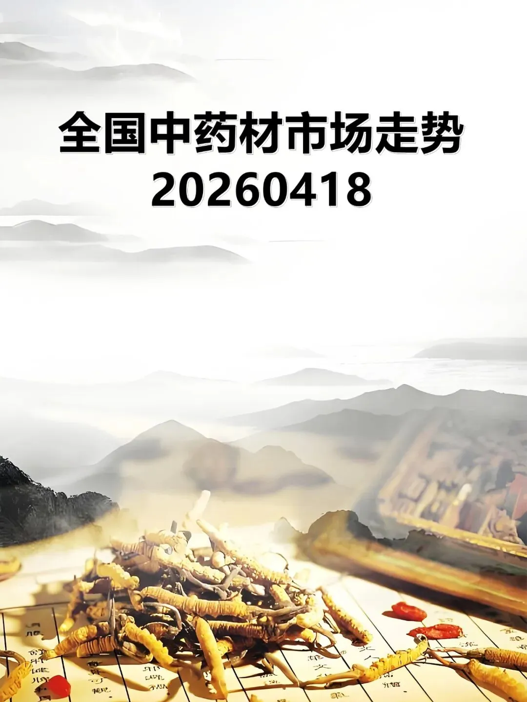 全国中药材市场走势20260418