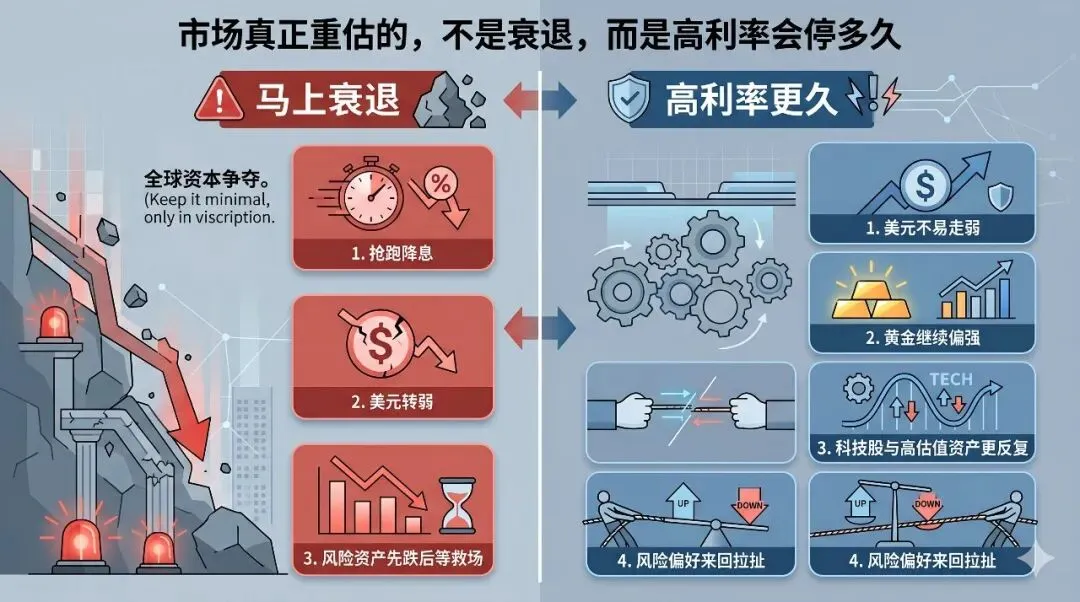 市场现在不押注美国很快降息了,这对普通人意味着什么