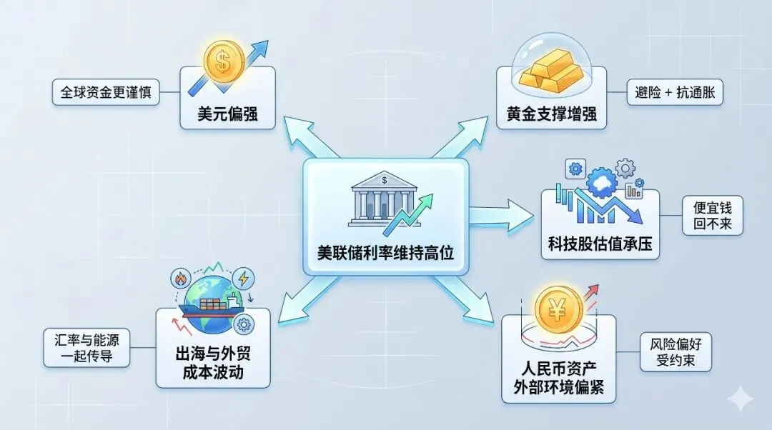 市场现在不押注美国很快降息了,这对普通人意味着什么