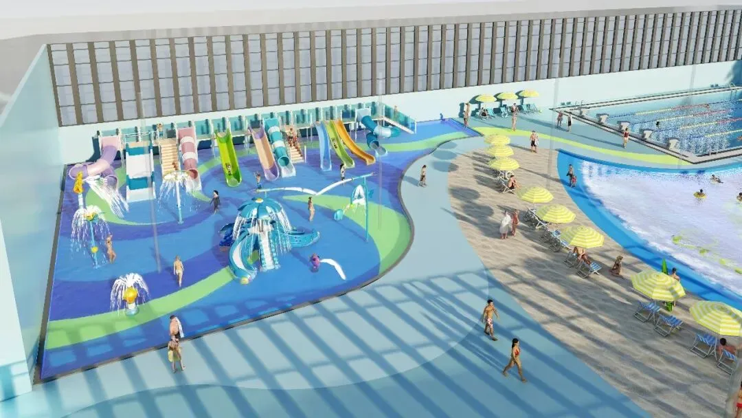 首年免年费!鑫旺大市场新开一家12000平恒温游泳池+大型水上乐园前599名居然首年免费?冲!抢首批超值会员!