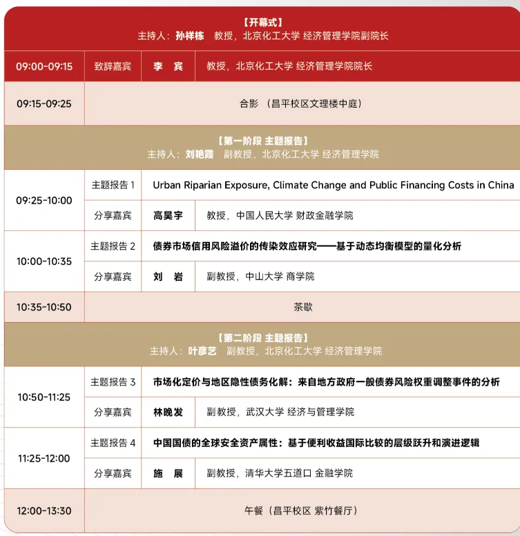 首届债券市场前沿学术论坛的会议通知