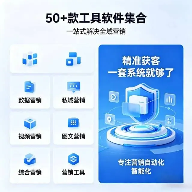 别再到处找工具了!这份营销人私藏的「百宝箱」,今天公开了!6大板块、近百种功能:我们为你整合了2026年最全的工具系统!