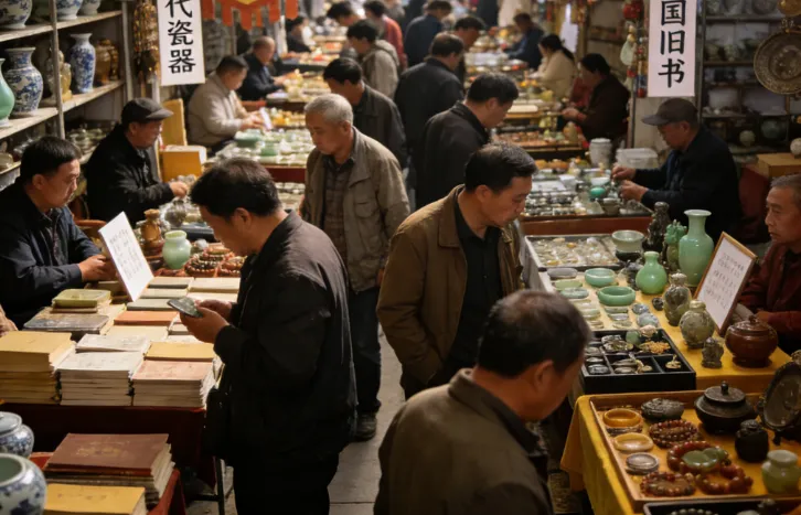 北京古玩市场捡漏指南:潘家园、琉璃厂的隐藏规则