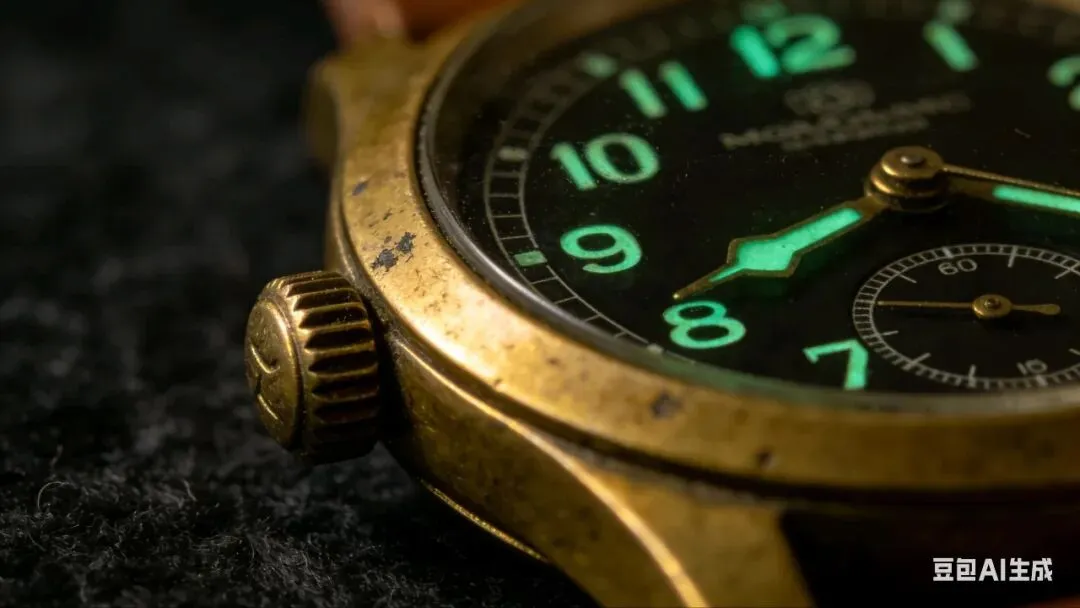 二手市场买的＂古董怀表＂,表盘为什么会在暗处发光?