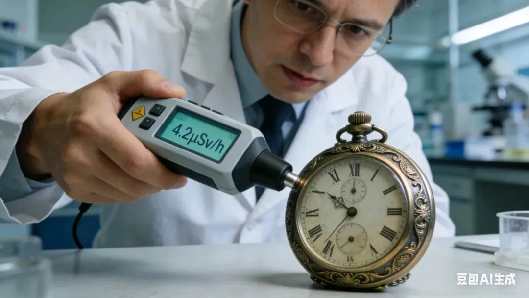 二手市场买的＂古董怀表＂,表盘为什么会在暗处发光?