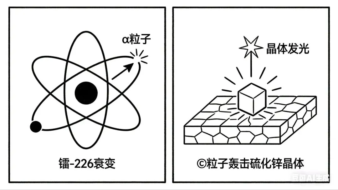 二手市场买的＂古董怀表＂,表盘为什么会在暗处发光?
